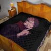 Jujutsu Kaisen Anime Premium Quilt Sukuna Yuji Combine Black Fire Evil Smiling Quilt Blanket 19