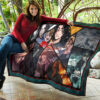 Keisuke Baji And Kazutora Hanemiya Tokyo Revengers Premium Quilt Blanket Anime Home Decor Custom For Fans 11