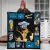 Keystone Light Quilt Blanket All I Need Is Beer Gift Idea 3