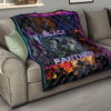 King T'Challa Black Panther Premium Quilt Blanket Movie Home Decor Custom For Fans 15