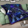 King T'Challa Black Panther Premium Quilt Blanket Movie Home Decor Custom For Fans 17