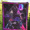 King T'Challa Black Panther Premium Quilt Blanket Movie Home Decor Custom For Fans 5