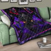 King T'Challa Black Panther Premium Quilt Blanket Movie Home Decor Custom For Fans 17