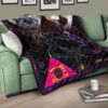 King T'Challa Black Panther Premium Quilt Blanket Movie Home Decor Custom For Fans 17