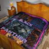 King T'Challa Black Panther Premium Quilt Blanket Movie Home Decor Custom For Fans 19