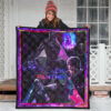 King T'Challa Black Panther Premium Quilt Blanket Movie Home Decor Custom For Fans 3