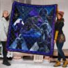 King T'Challa Black Panther Premium Quilt Blanket Movie Home Decor Custom For Fans 1