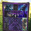 King T'Challa Black Panther Premium Quilt Blanket Movie Home Decor Custom For Fans 5