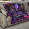 King T'Challa Black Panther Premium Quilt Blanket Movie Home Decor Custom For Fans 15