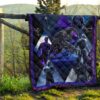 King T'Challa Black Panther Premium Quilt Blanket Movie Home Decor Custom For Fans 13