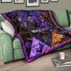 King T'Challa Black Panther Premium Quilt Blanket Movie Home Decor Custom For Fans 17