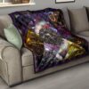 King T'Challa Black Panther Premium Quilt Blanket Movie Home Decor Custom For Fans 15