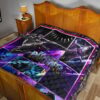 King T'Challa Black Panther Premium Quilt Blanket Movie Home Decor Custom For Fans 19