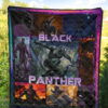 King T'Challa Black Panther Premium Quilt Blanket Movie Home Decor Custom For Fans 5