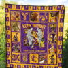 Kobe Bryant Quilt Blanket Legend Never Die Memorial Fan Gift 5