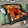 Kyojuro Rengoku Demon Slayer Premium Quilt Blanket Anime Home Decor Custom For Fans 17