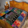 Let No Sadness Come To This Heart Yoga Quilt Blanket Gift Idea 15