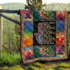 Let No Sadness Come To This Heart Yoga Quilt Blanket Gift Idea 9