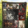 Levi Ackerman Attack On Titan Premium Quilt Blanket Anime Home Decor Custom For Fans 5
