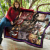 Levi Ackerman Attack On Titan Premium Quilt Blanket Anime Home Decor Custom For Fans 11