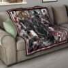 Levi Ackerman Attack On Titan Premium Quilt Blanket Anime Home Decor Custom For Fans 15