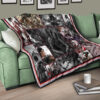 Levi Ackerman Attack On Titan Premium Quilt Blanket Anime Home Decor Custom For Fans 17