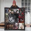 Levi Ackerman Attack On Titan Premium Quilt Blanket Anime Home Decor Custom For Fans 3