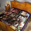 Levi Ackerman Attack On Titan Premium Quilt Blanket Anime Home Decor Custom For Fans 19