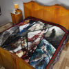 Levi Ackerman Attack On Titan Premium Quilt Blanket Anime Home Decor Custom For Fans 19
