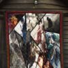 Levi Ackerman Attack On Titan Premium Quilt Blanket Anime Home Decor Custom For Fans 7