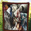 Levi Ackerman Attack On Titan Premium Quilt Blanket Anime Home Decor Custom For Fans 5