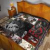 Levi Ackerman Attack On Titan Premium Quilt Blanket Anime Home Decor Custom For Fans 19