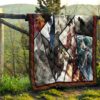 Levi Ackerman Attack On Titan Premium Quilt Blanket Anime Home Decor Custom For Fans 13