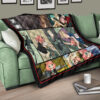 Loid Forger And Anya Forger Spy x Family Premium Quilt Blanket Anime Home Decor Custom For Fans 17