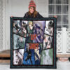 Loid Forger And Yor Forger Spy x Family Premium Quilt Blanket Anime Home Decor Custom For Fans 3