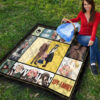 Loid Yor And Anya Forger Family Spy x Family Premium Quilt Blanket Anime Home Decor Custom For Fans 9