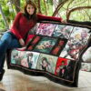 Loid Yor And Anya Forger Spy x Family Premium Quilt Blanket Anime Home Decor Custom For Fans 11
