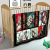 Loid Yor And Anya Forger Spy x Family Premium Quilt Blanket Anime Home Decor Custom For Fans 21