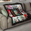 Loid Yor And Anya Forger Spy x Family Premium Quilt Blanket Anime Home Decor Custom For Fans 15