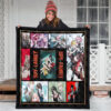 Loid Yor And Anya Forger Spy x Family Premium Quilt Blanket Anime Home Decor Custom For Fans 3