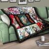 Loid Yor And Anya Forger Spy x Family Premium Quilt Blanket Anime Home Decor Custom For Fans 17