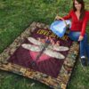 Love Divine Dragonfly Quilt Blanket Beautiful Gift Idea 5