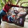 Manjiro Sano Mikey Tokyo Revengers Premium Quilt Blanket Anime Home Decor Custom For Fans 11