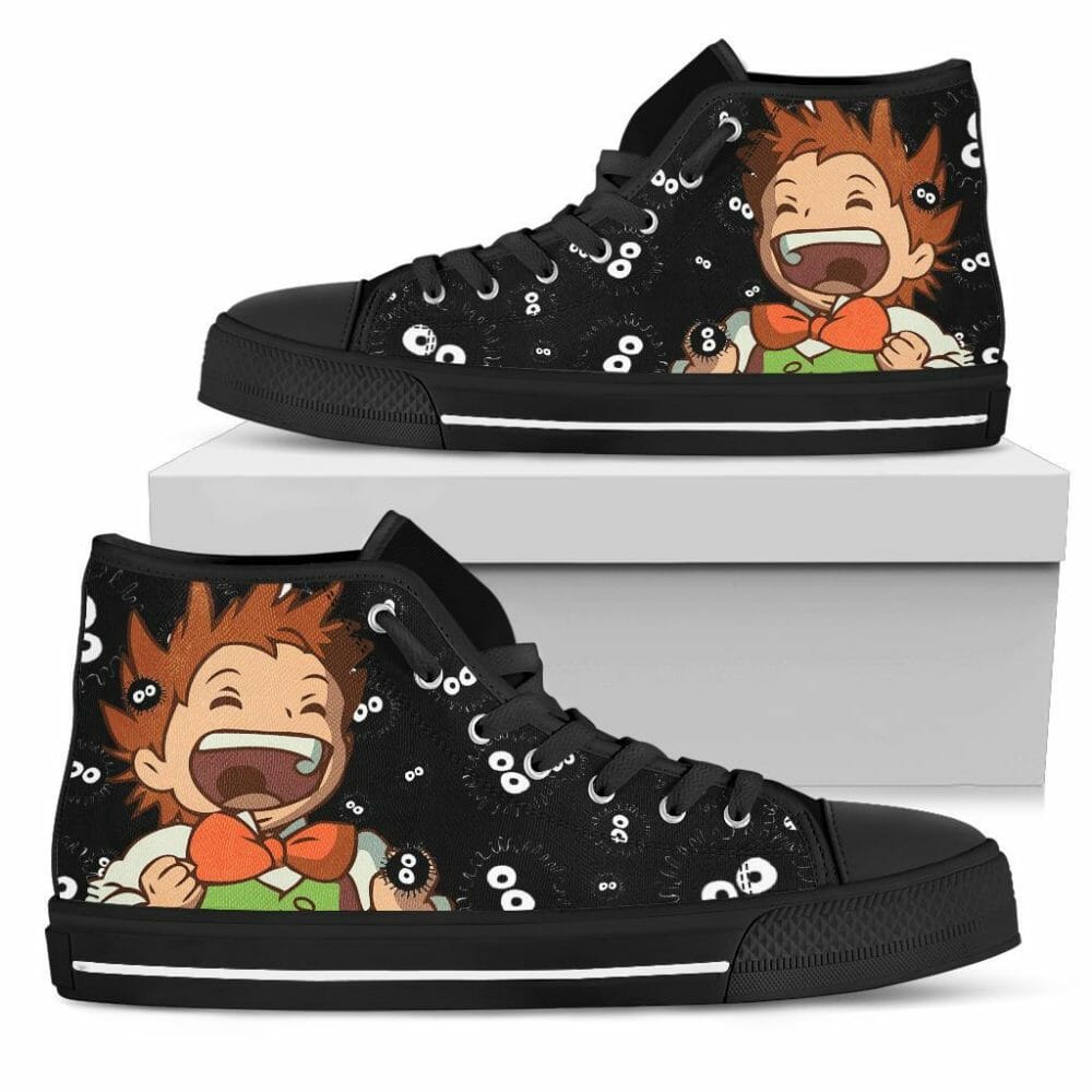 Marukuru Howl Moving Castle Sneakers Ghibli High Top Shoes