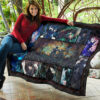 Megumi Fushiguro Jujutsu Kaisen Premium Quilt Blanket Anime Home Decor Custom For Fans 11