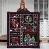 Merry Christmas Jack & Sally Quilt Blanket Xmas Gift 3