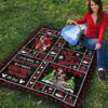 Merry Christmas Jack & Sally Quilt Blanket Xmas Gift 9