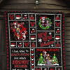 Merry Christmas Jack & Sally Quilt Blanket Xmas Gift 7