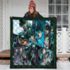 Midoriya Izuku My Hero Academia Premium Quilt Blanket Anime Home Decor Custom For Fans 3