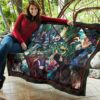 Midoriya Izuku My Hero Academia Premium Quilt Blanket Anime Home Decor Custom For Fans 11
